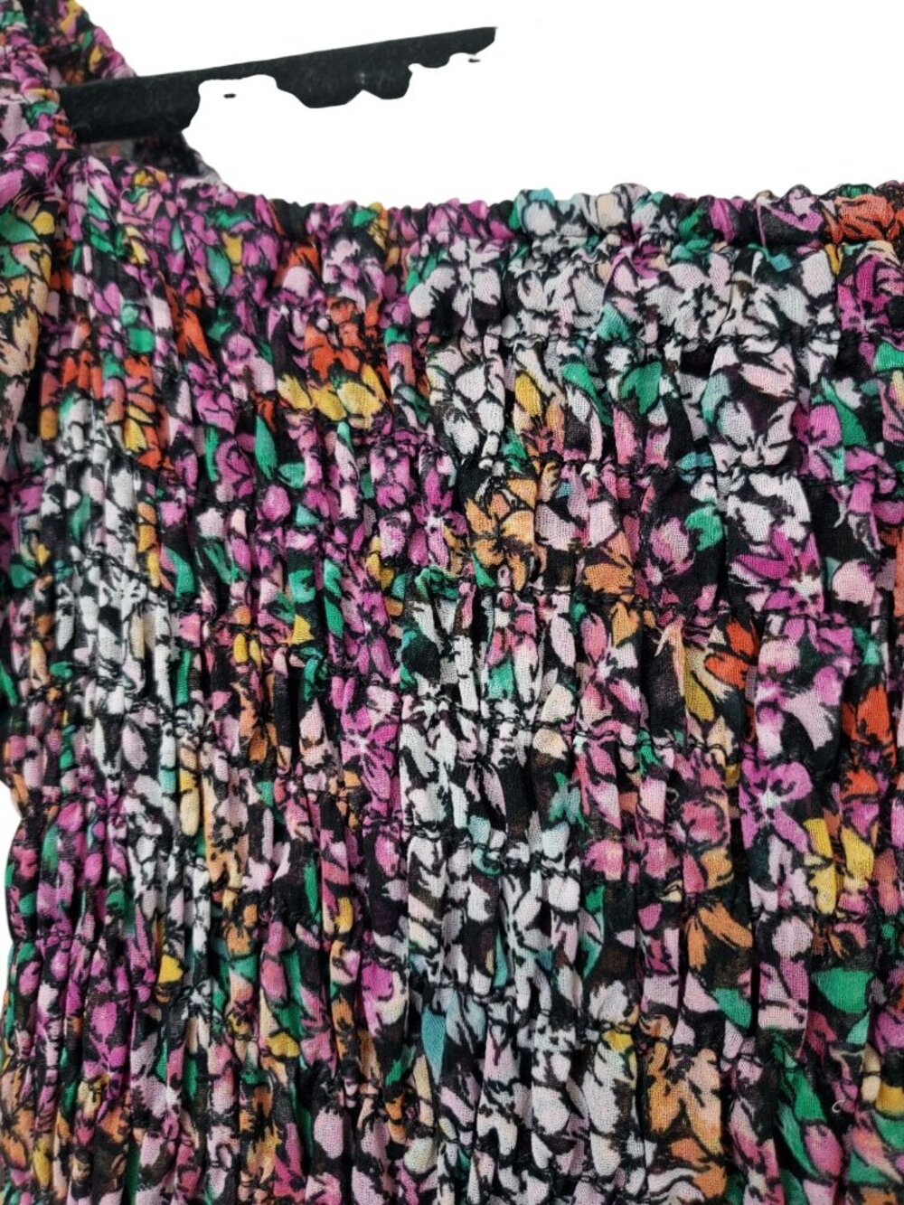 NWT Misa Los Angeles Rashida Smocked Floral Maxi Dress Nazirah Boho Whimsigoth - Picture 8 of 16
